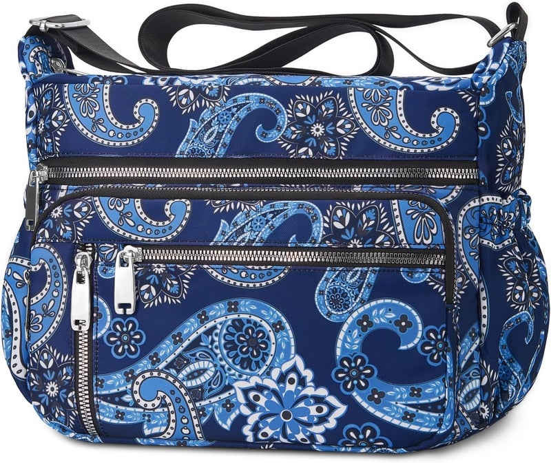 NPBAG Crossbody Bag for Women, Shoulder Purse Handbag Messenger Bag, Trendy Pocketbooks, Waterproof and Multi-Pockets - Image 1